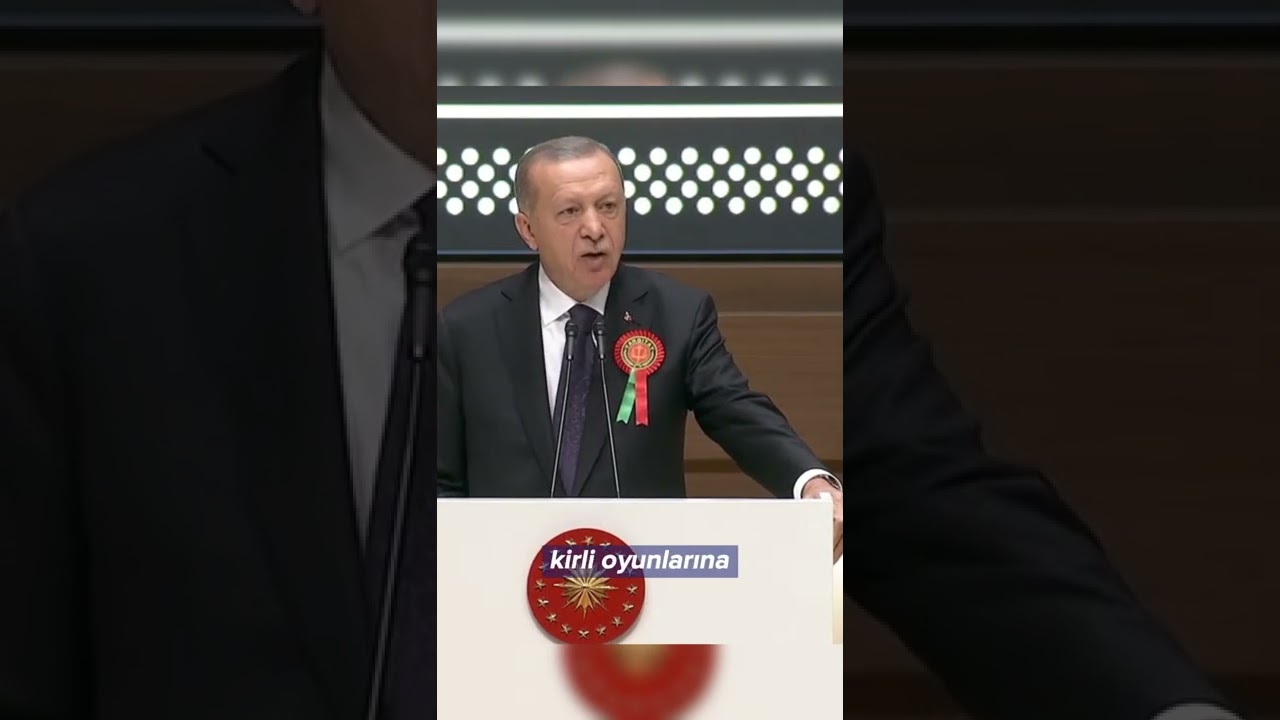 Erdoğan isim vermeden Sedat Peker'i hedef aldı: Rezillik!