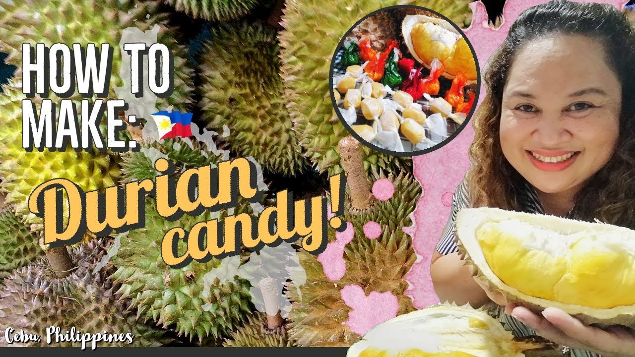 How To Cook The Best Durian Candy! l  Home-made Durian Candy l Cebu, PH