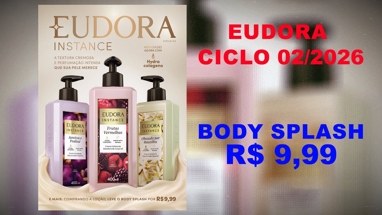 Revista Eudora Ciclo 02/2026: Coleção Lumino Summer e Promoções!