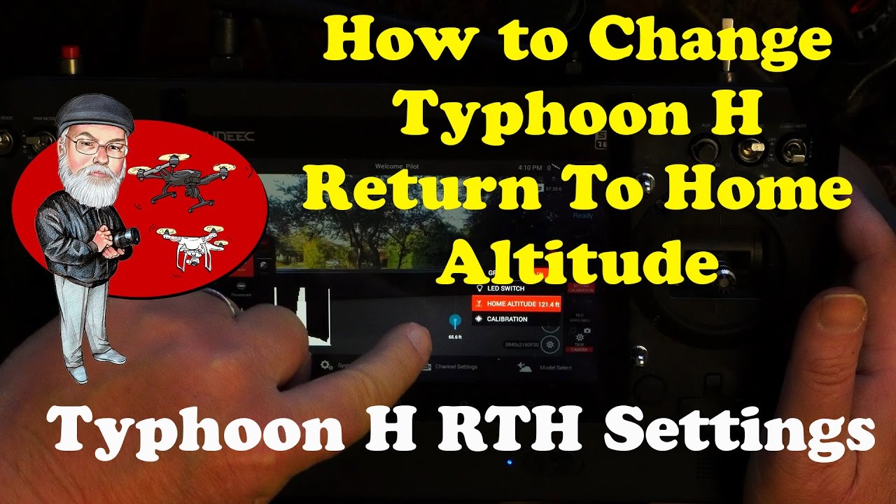 How to Set the Typhoon H Return To Home Altitude - How to Change RTH Altitude - Yuneec Tip