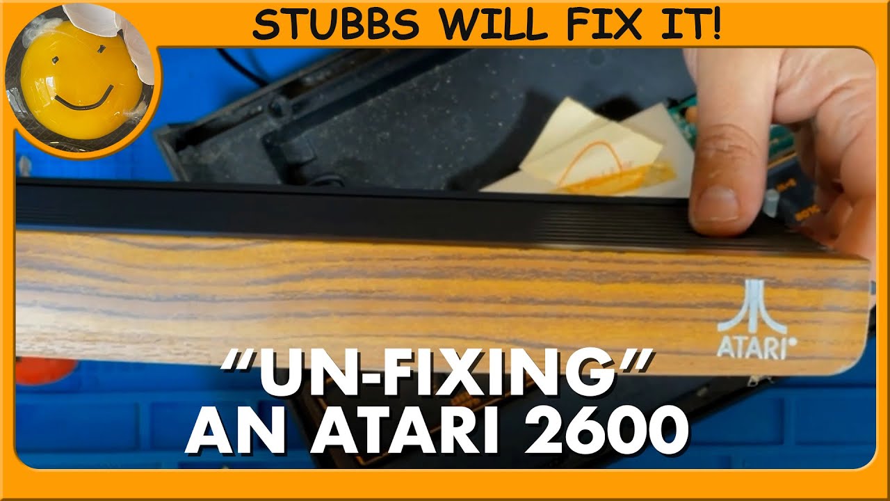 How NOT to fix an original Atari 2600