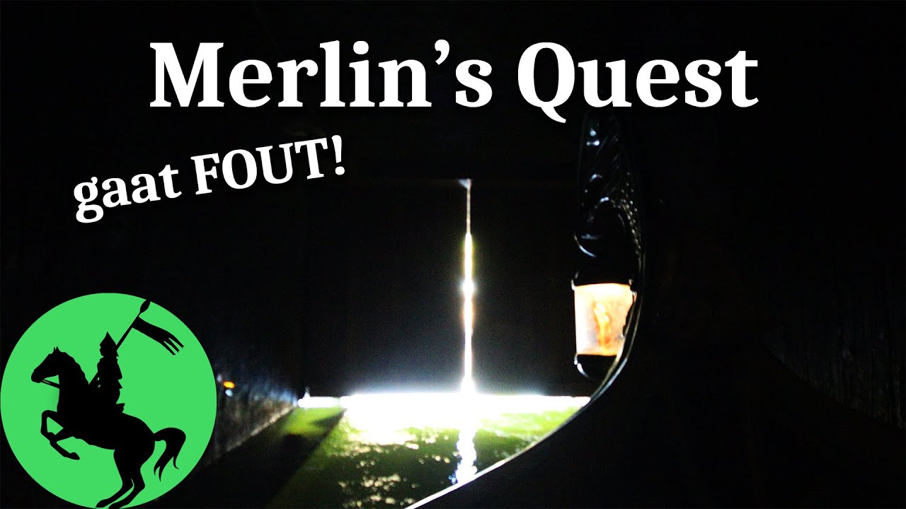 Merlins Quest gaat FOUT! - 01-08-2022 - Toverland