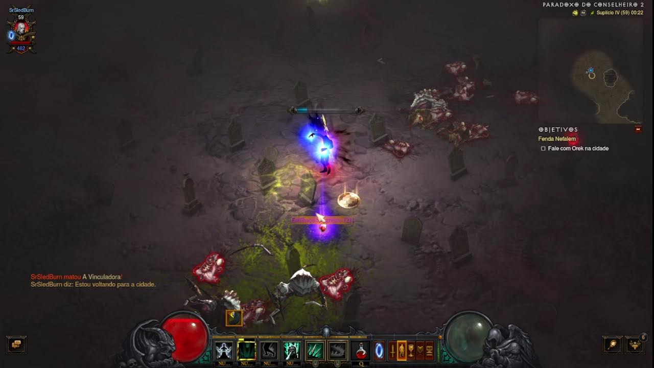 Diablo III: Rise of the Necromancer | Começando NECROMANTE do Zero na Temporada 37 💀🩸
