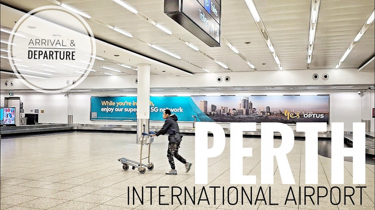 PERTH INTERNATIONAL AIRPORT TERMINAL 1 | ARRIVAL AND DEPATURE | AUSTRALIA