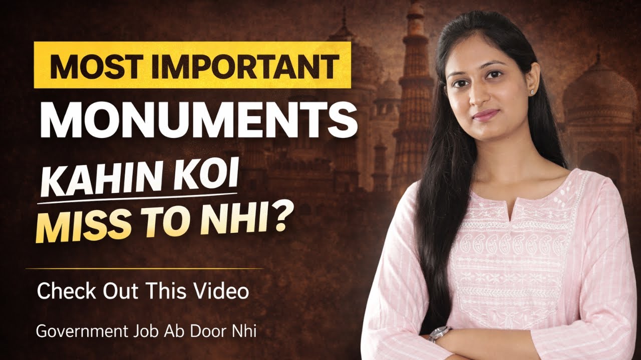 Khi aapka koi monument miss to nhi ho gya?? Check out this video