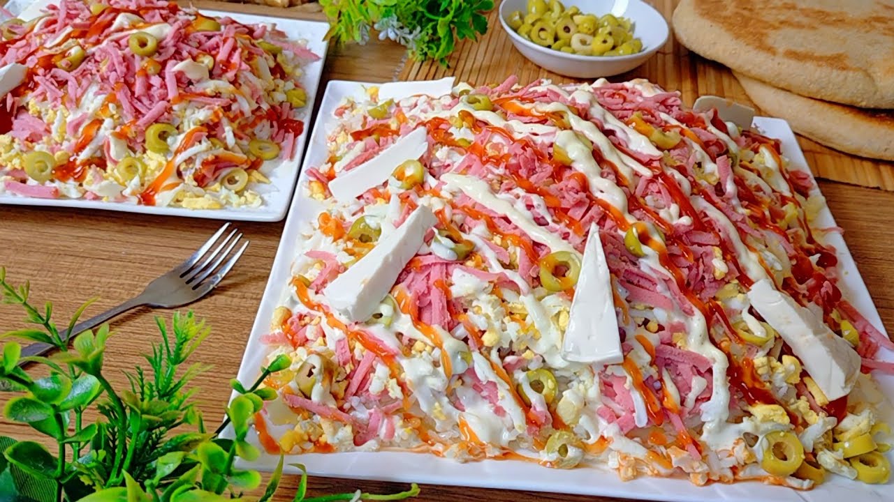المجنووونة المراكشية😋أو الخبزة العجيبة مستحيل متعجبكومش يحماق عليها الصغير والكبيروجبة صيفية بامتياز