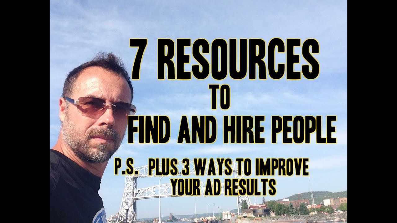 How to find Employees for landscaping, construction or lawn care