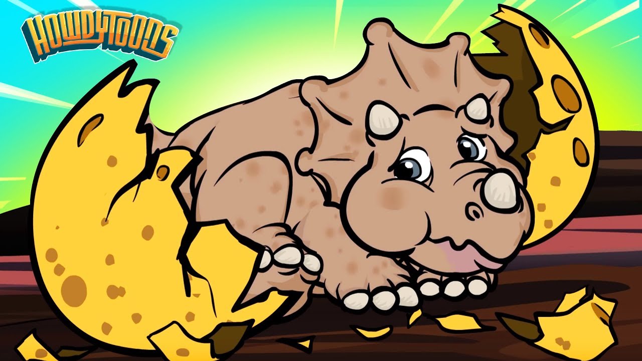 El Huevito - Canciones de Dinosaurios de Dinostory por Howdytoons S1E1