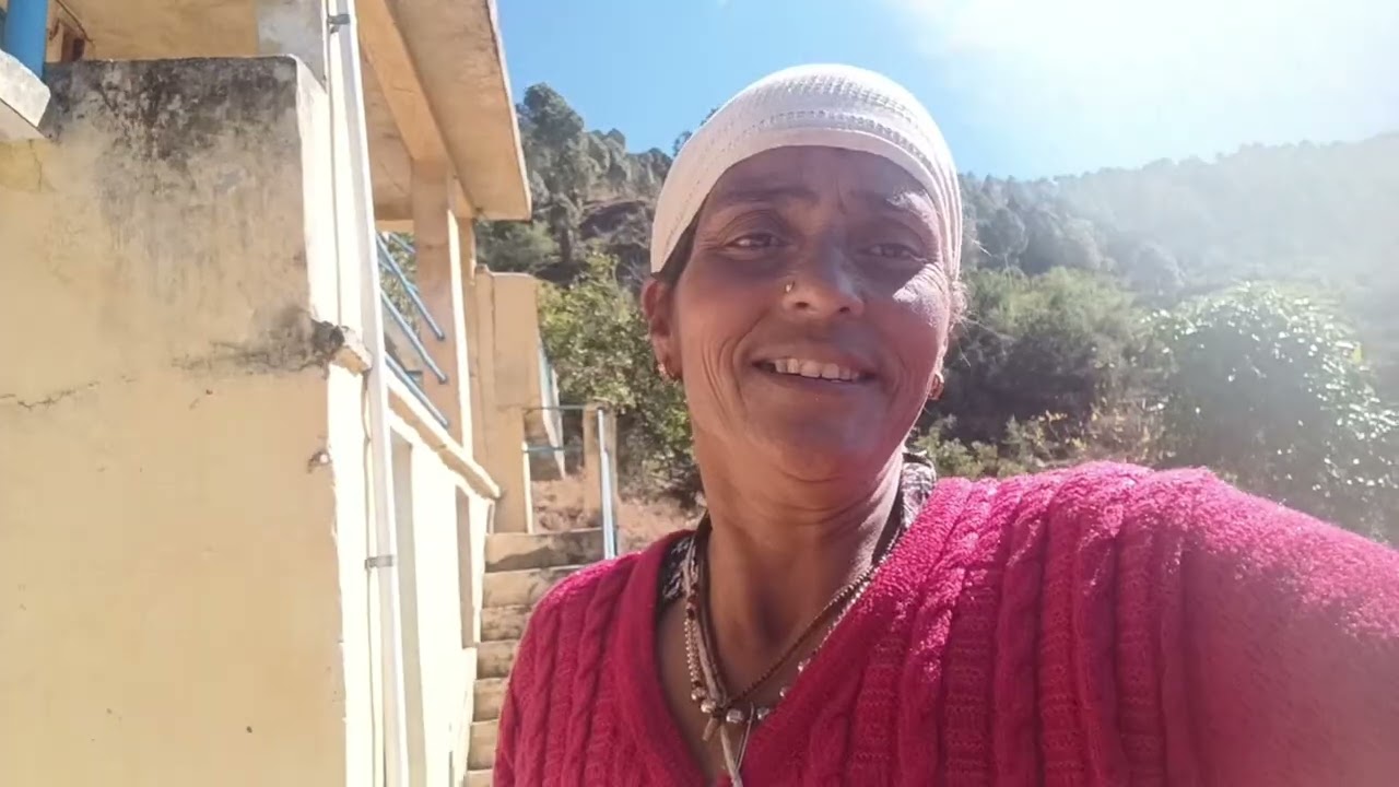 आ+ज गई  मे गाँव  कि सैर कर ने वहा से दिखता खुबसूरत  रचुली गाँव #|||