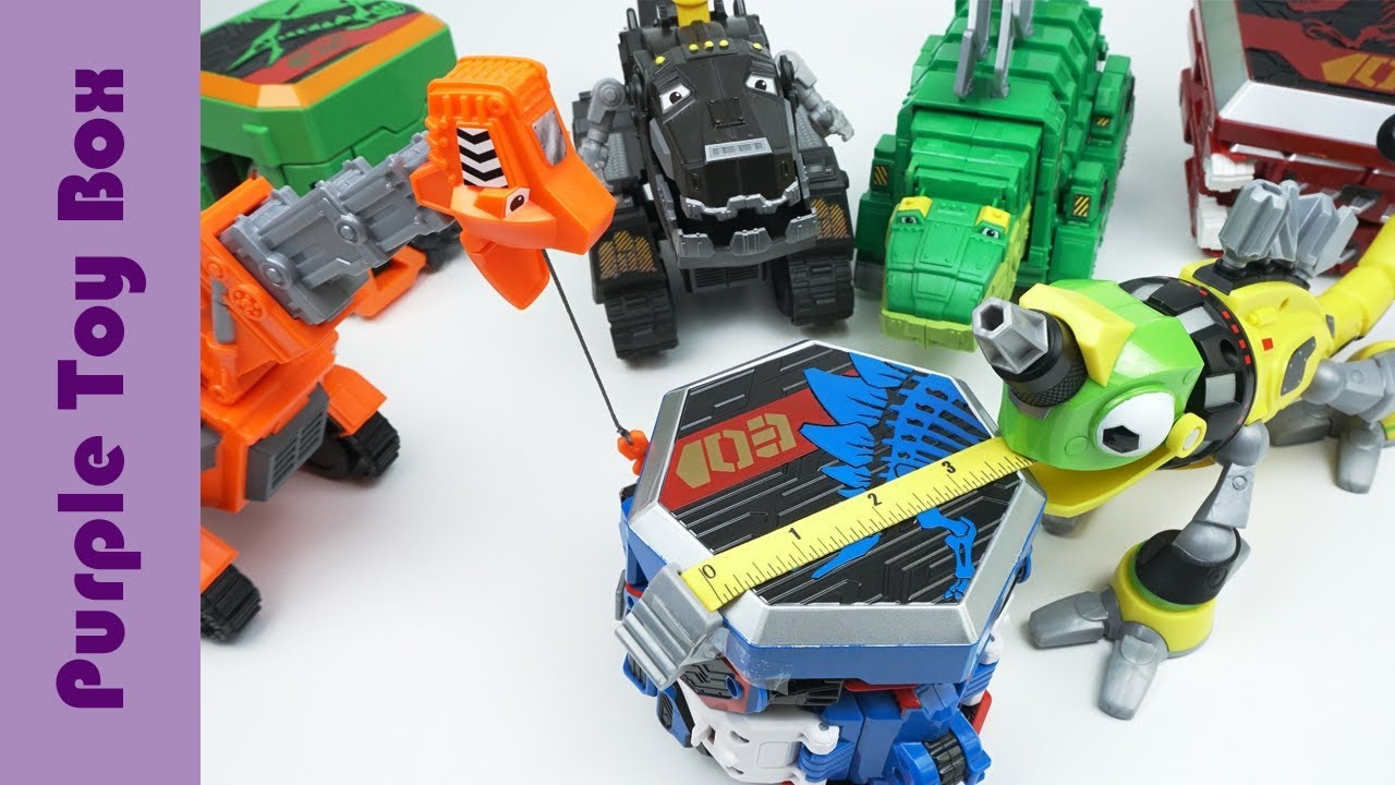 Dinotrux Find Dinosaur Fossils Transforming Dinosaur Robot Toys