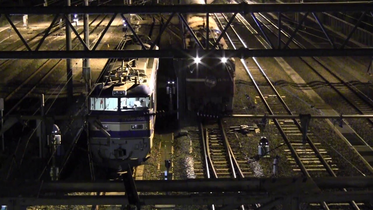 【見る鉄】寝台特急北斗星2ﾚ【青森駅】