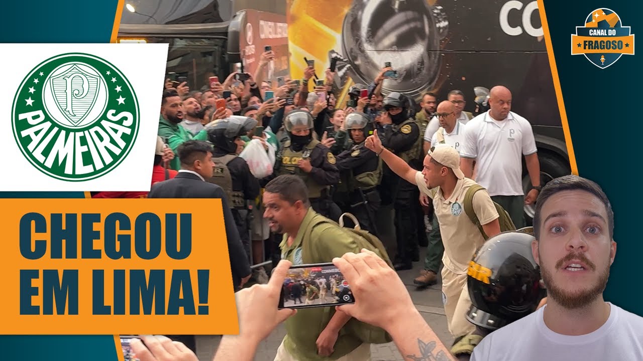 VEJA COMO FOI A CHEGADA E O APOIO DA TORCIDA DO PALMEIRAS EM LIMA PARA A FINAL DA LIBERTADORES 2025
