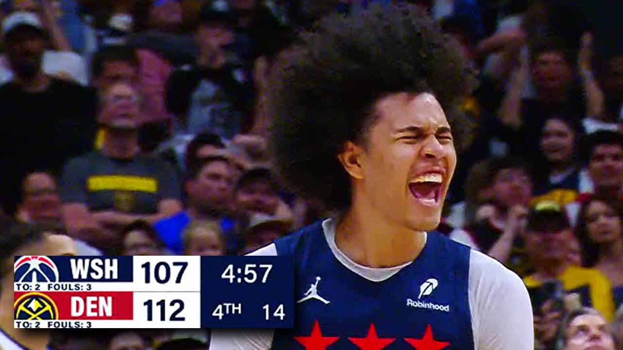 Final 4:57 MUST-SEE ENDING! Nuggets vs Wizards 🍿 | March 15, 2025