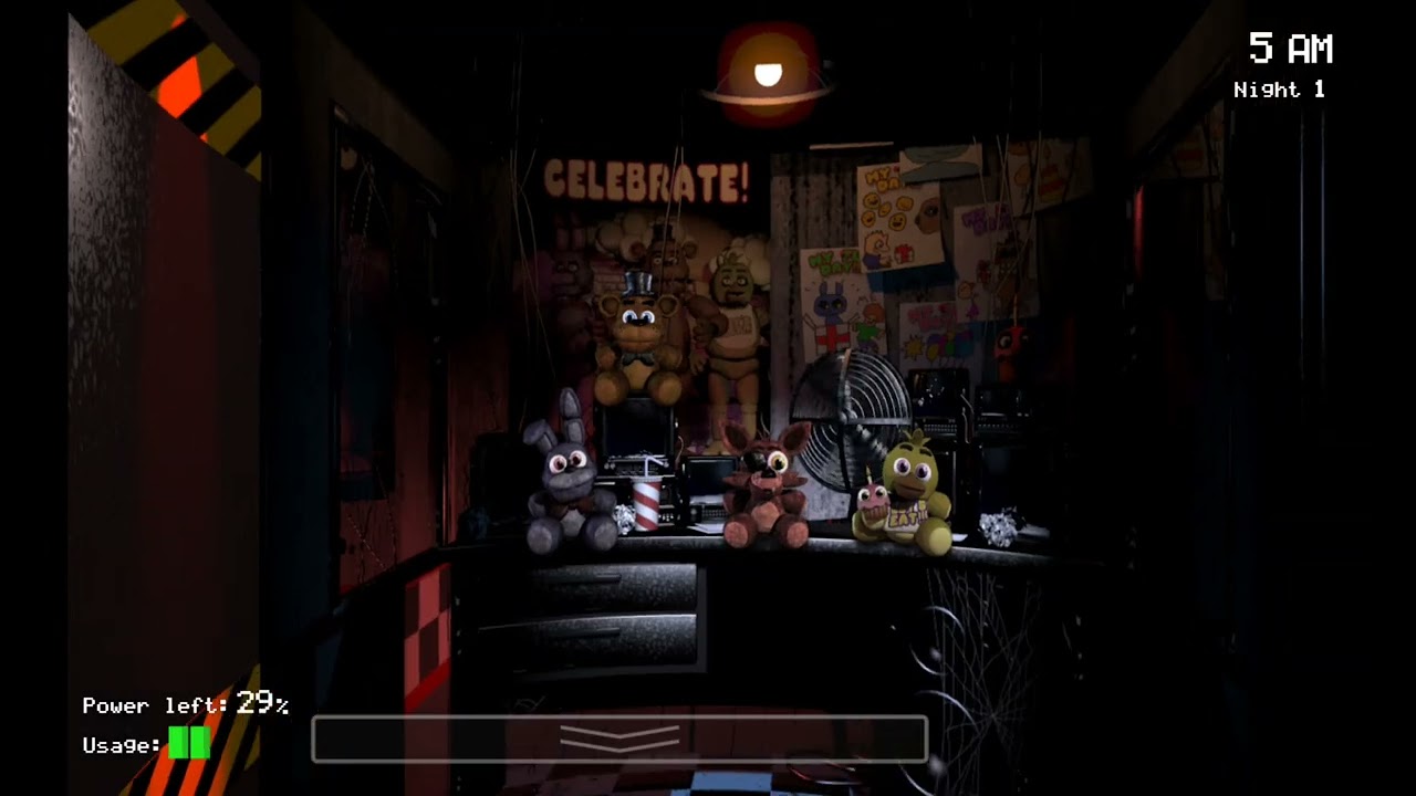 Meu primeiro vídeo de fnaf