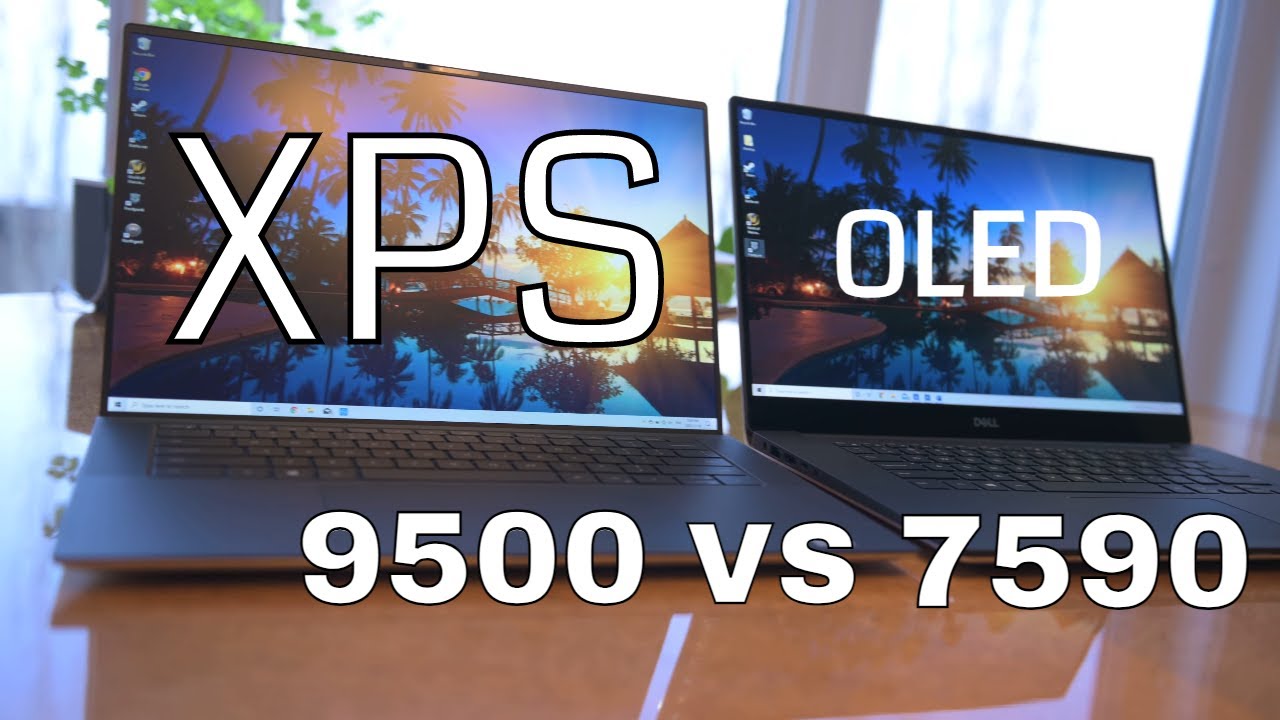 New Dell XPS 15 9500 vs 7590 4k OLED Comparison Review - Which to buy in 2020?