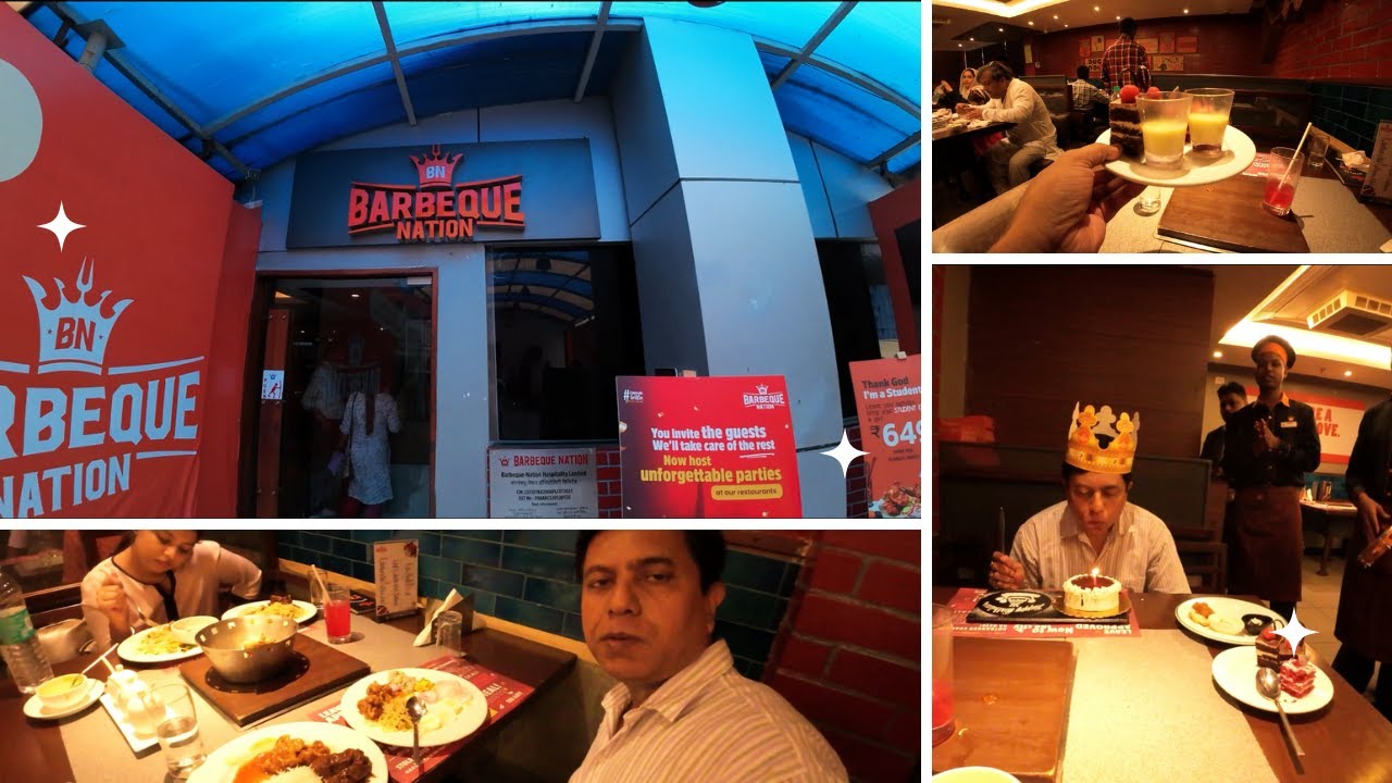 BARBEQUE NATION PRAYAGRAJ I UNLIMITED NON-VEG BUFFET I Grand Birthday Celebration Free में