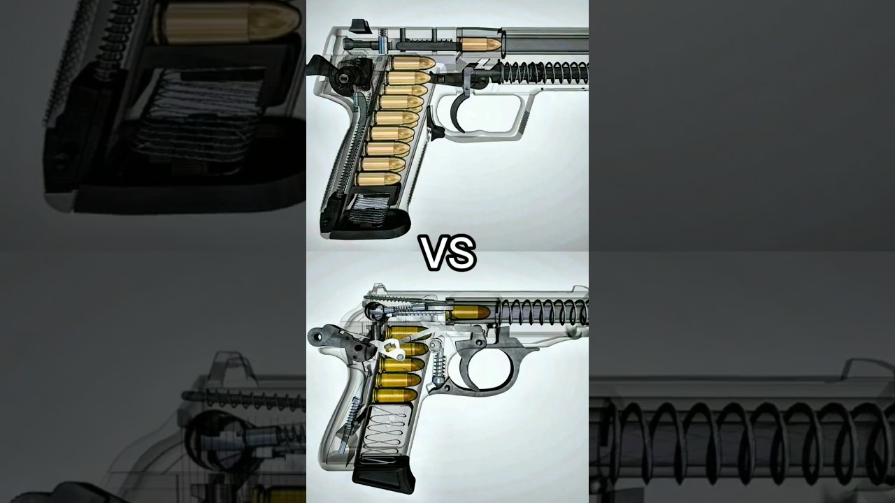 HK USP 🆚 Walther PPK #shorts