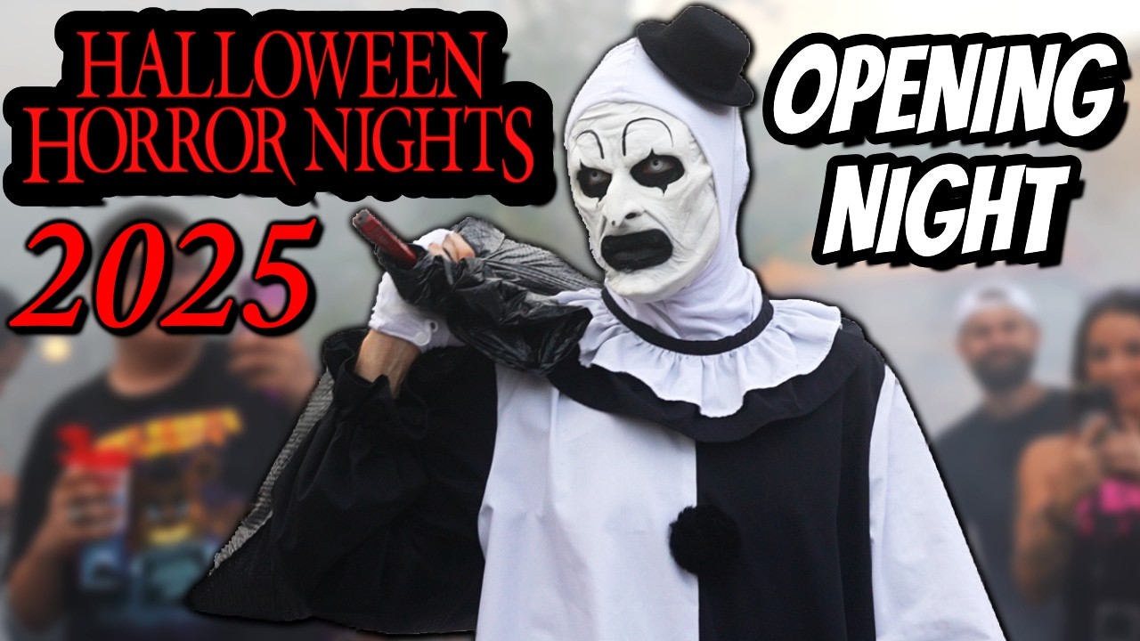 Halloween Horror Nights OPENING NIGHT Was Absolutely INSANE!