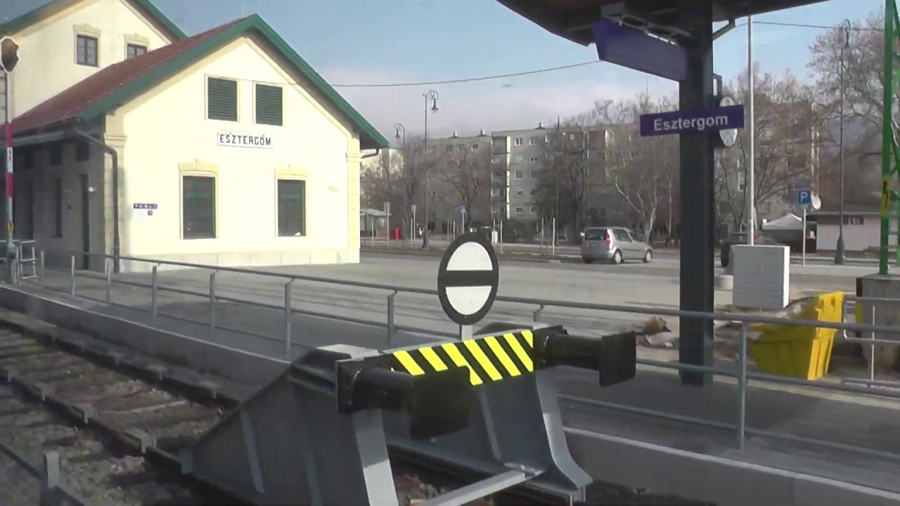 Прибытие на станцию Эстергом