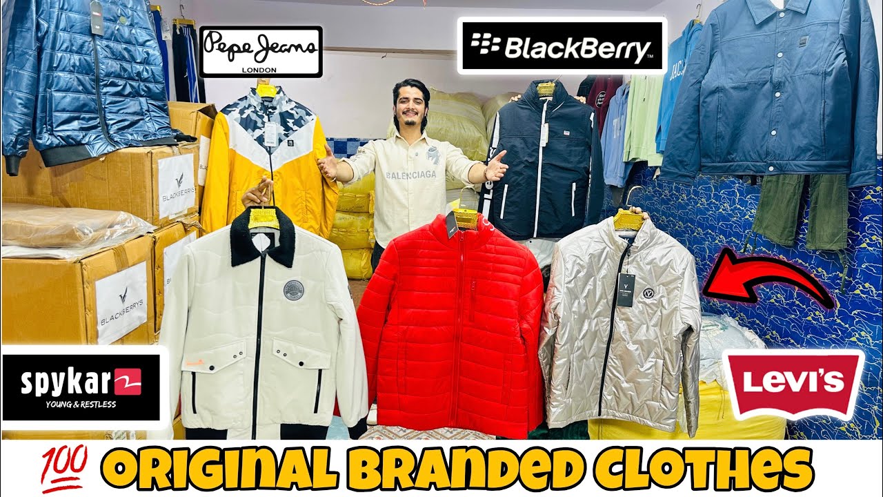💯Original Branded Clothes🔥All Big Brands  Export Surplus Biggest Clothes Wholesaler In Delhi india🇮🇳