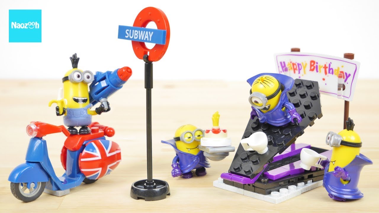 メガコンストラックス ミニオンズ スクーターエスケープ ヴァンパイア サプライズ ミニオン危機一髪 ／ Minions, Mega Bloks Despicable Me scooter escape