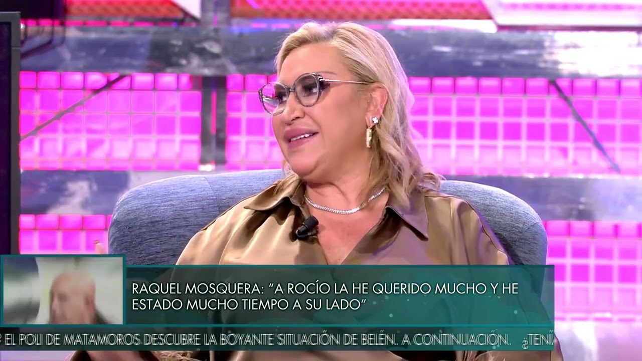Escándalo en directo Raquel Mosquera amenaza con irse de Mediaset