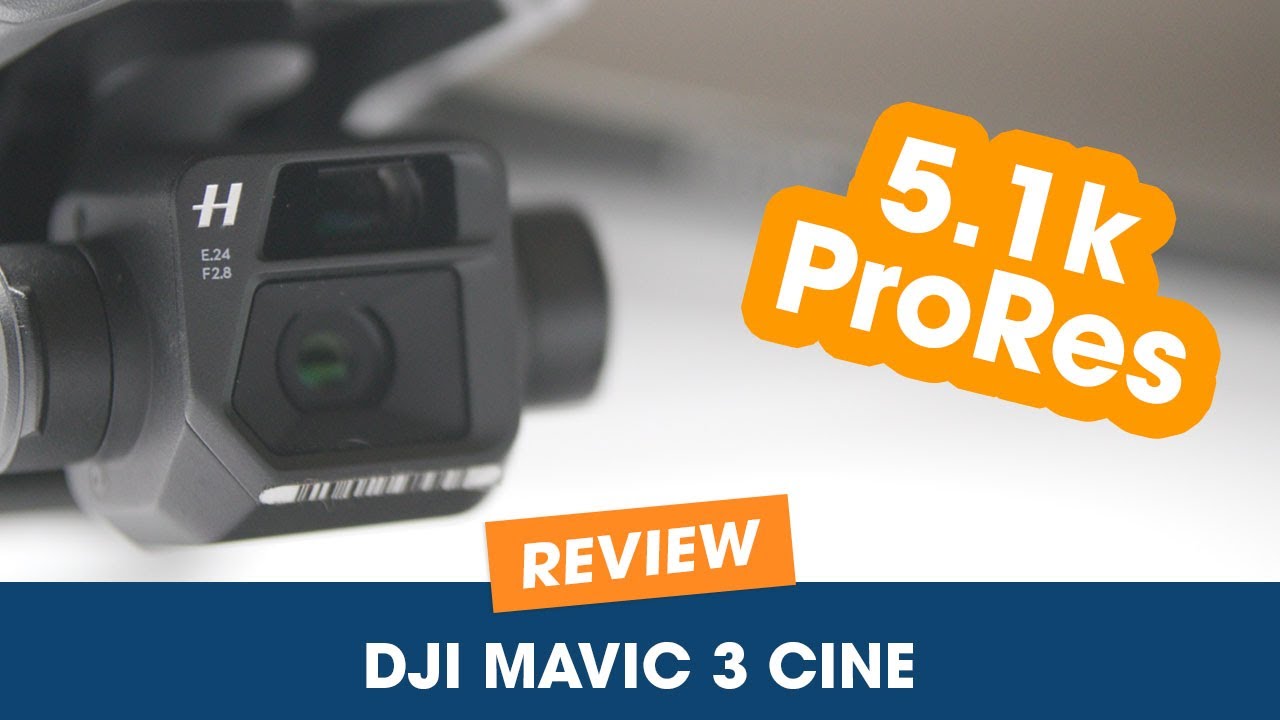 DJI Mavic 3 CINE - 5.1K ProRes From a 4/3&rdquo; Sensor