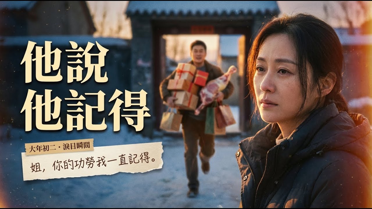 大年初二我拎著薄禮回娘家，媽媽一句話讓我差點轉身走人…直到弟弟追出門