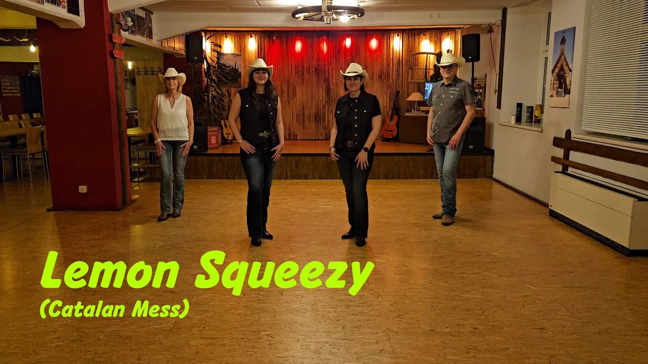 Line Dance LEMON SQUEEZY (Catalan Mess) Teach / Dance