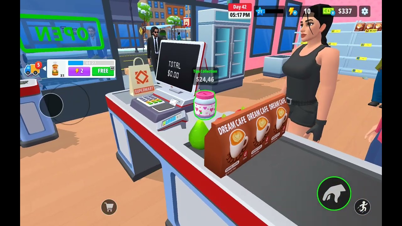 Eerste video van (My Supermarket Simulator 3D)