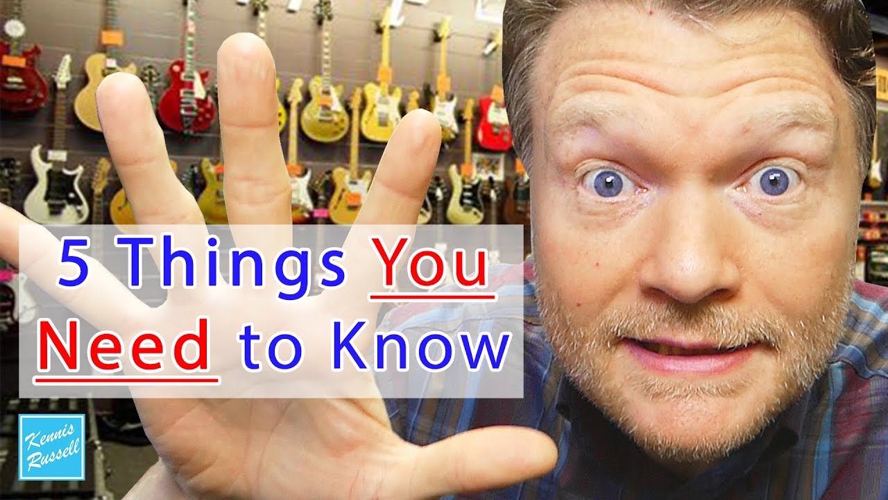 How to Buy a Guitar
