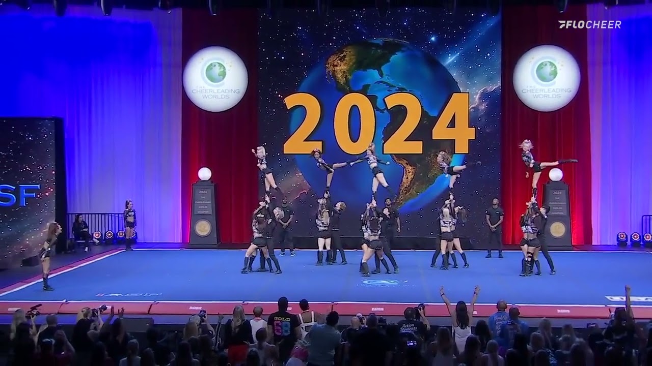 Woodlands Elite Black Ops - Finals [The Cheerleading Worlds 2024] WITH SOUND