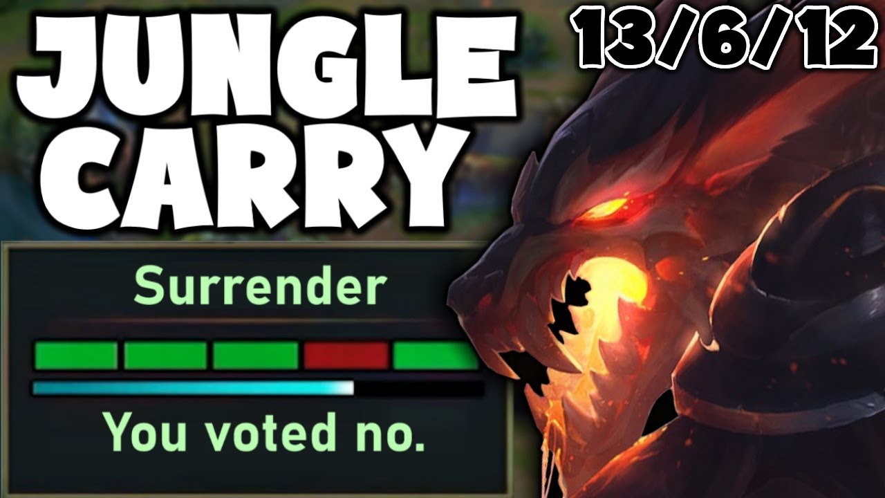 SEASON 14 WARWICK JUNGLE CARRIES BAD TEAMS! - League of Legends