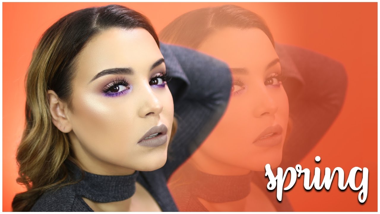 Taupe Eyes + Pop of Color for Spring 2017! | MakeupbyAmarie