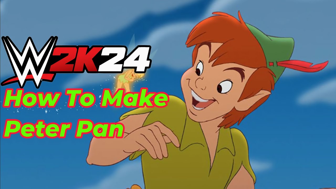 WWE 2K24 How To Make Peter Pan