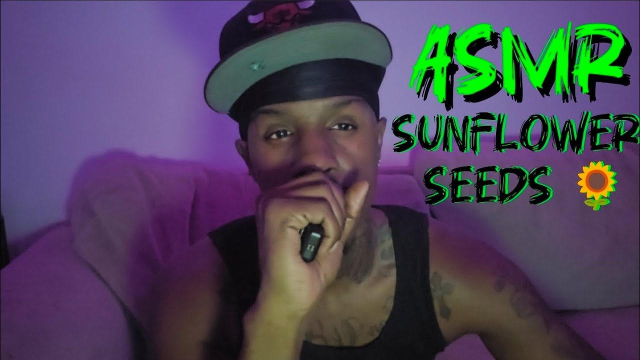 Asmr SunFlower Seeds 🌻 