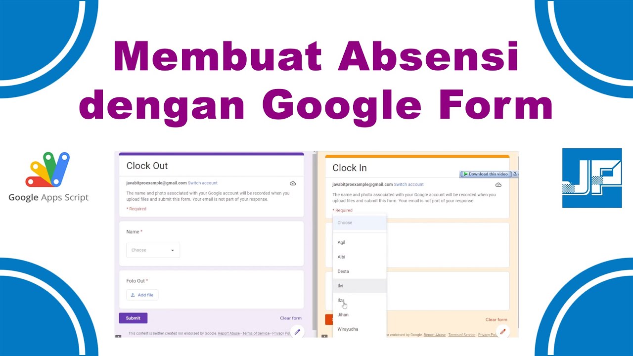 Membuat Absensi dengan Google Form