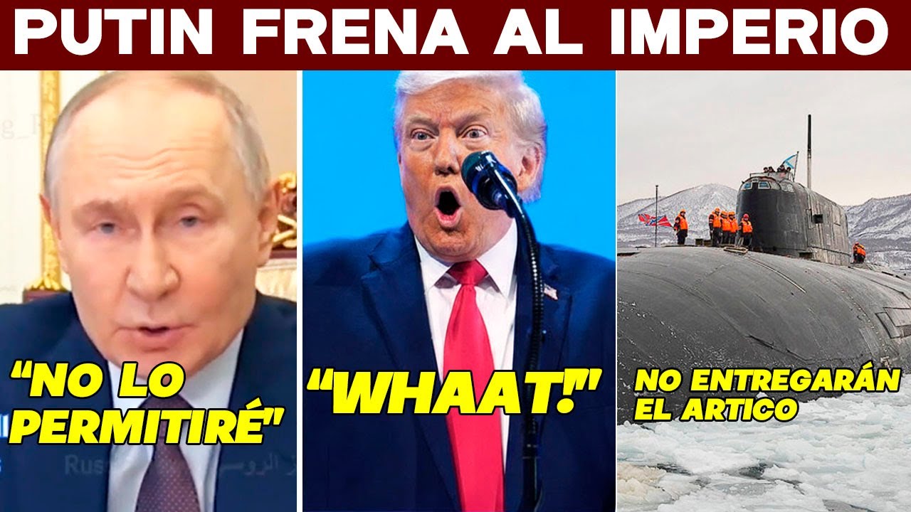 PUTIN SE IMPONE! NO ENTREGARÁ ÁRTICO. TRUMP SHOCK. ENVÍA YERNO A MOSCÚ