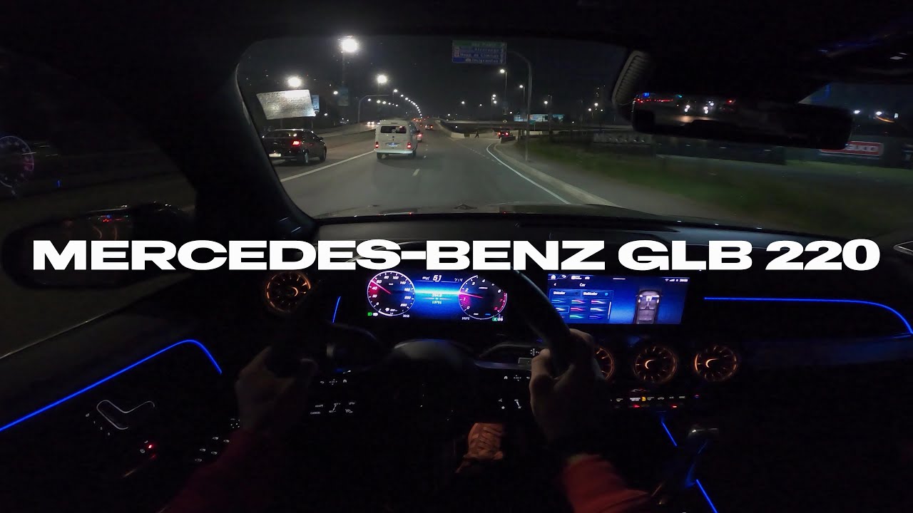 POV (Night) Drive | Mercedes Benz GLB 220 2025