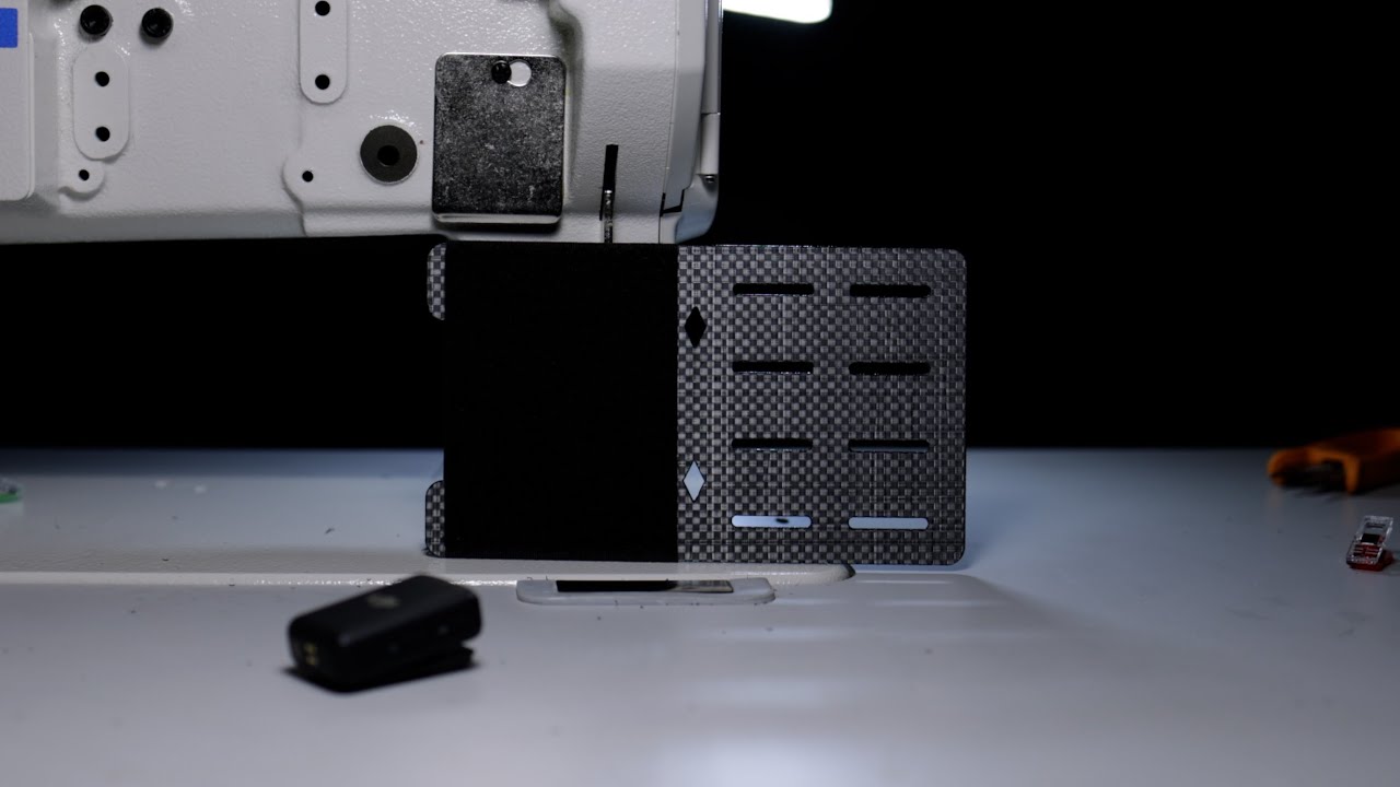 Tactical Gear Sewing Fabrication ASMR 1 (Tegris, Velcro, Nylon Thread sounds)
