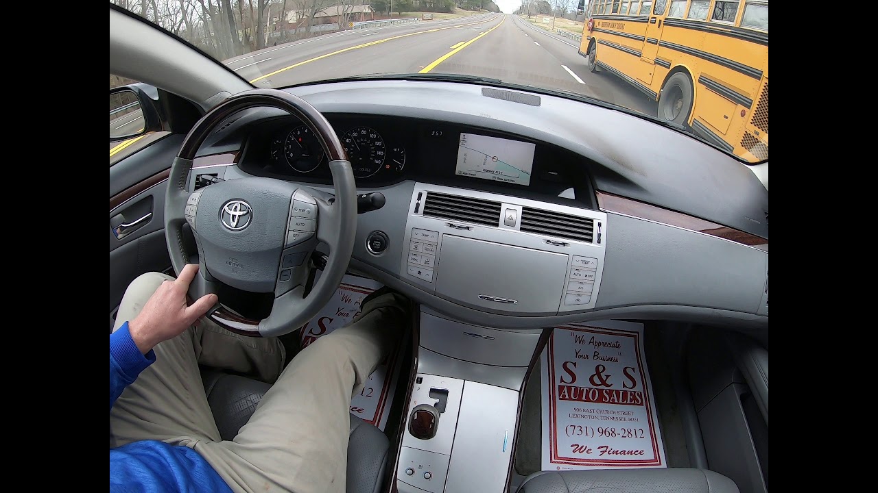 STOCK: 358615 2010 TOYOTA AVALON LIMITED TEST DRIVE