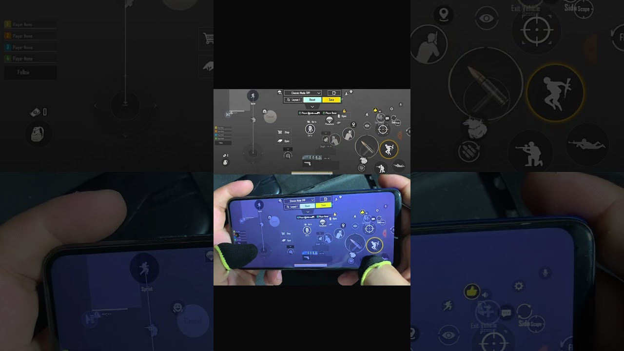 Best 2 finger control code sensitivity #pubgmobile #olimrek #pubg #olim #trendinggames #bgmi