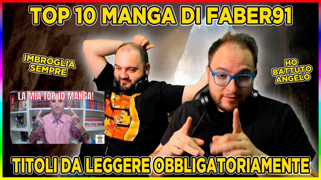 caverna REACTION TOP 10 MANGA DI FABER91