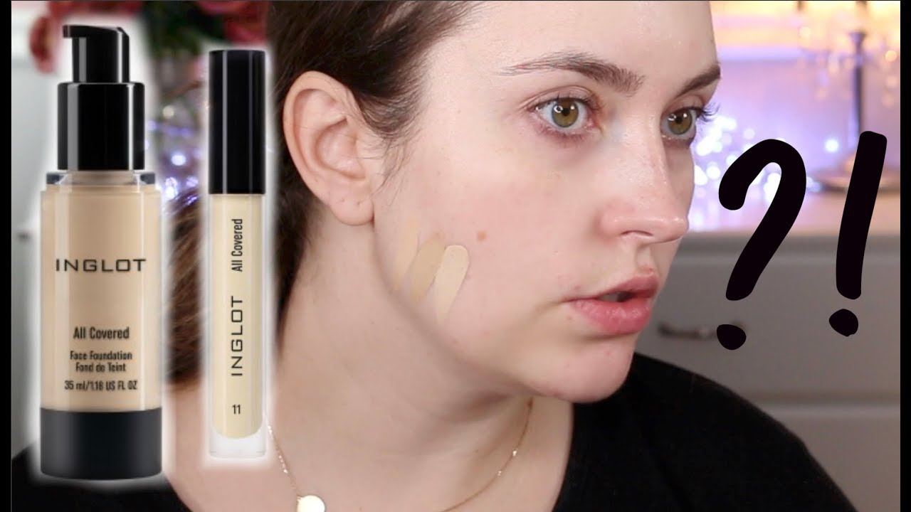 NOWOŚĆ INGLOT! podkład i korektor ALL COVERED - HIT czy PORAŻKA