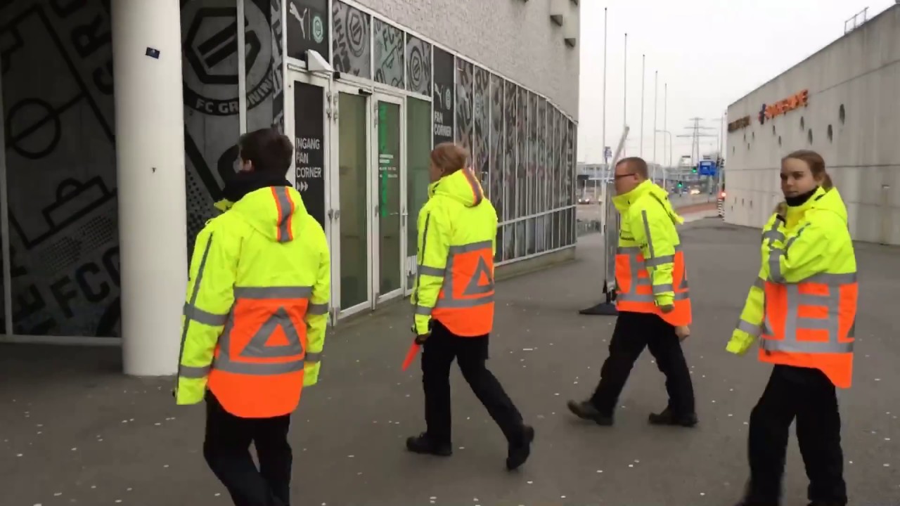 Uniformberoepen lopen stage bij FC Groningen 1
