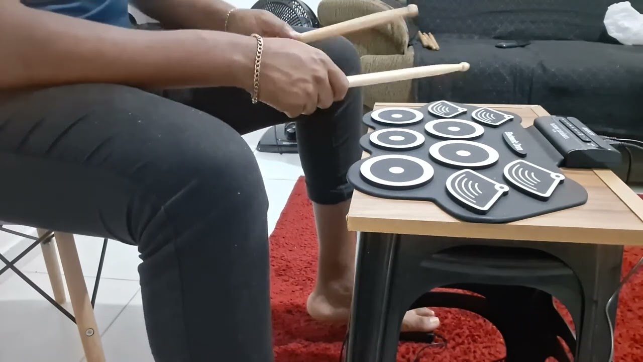 Te louvarei - toque no altar #bateriaeletrônica #shorts #musical 