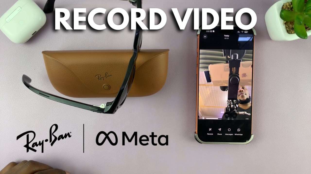 Как записывать видео на очках Ray-Ban Meta AI