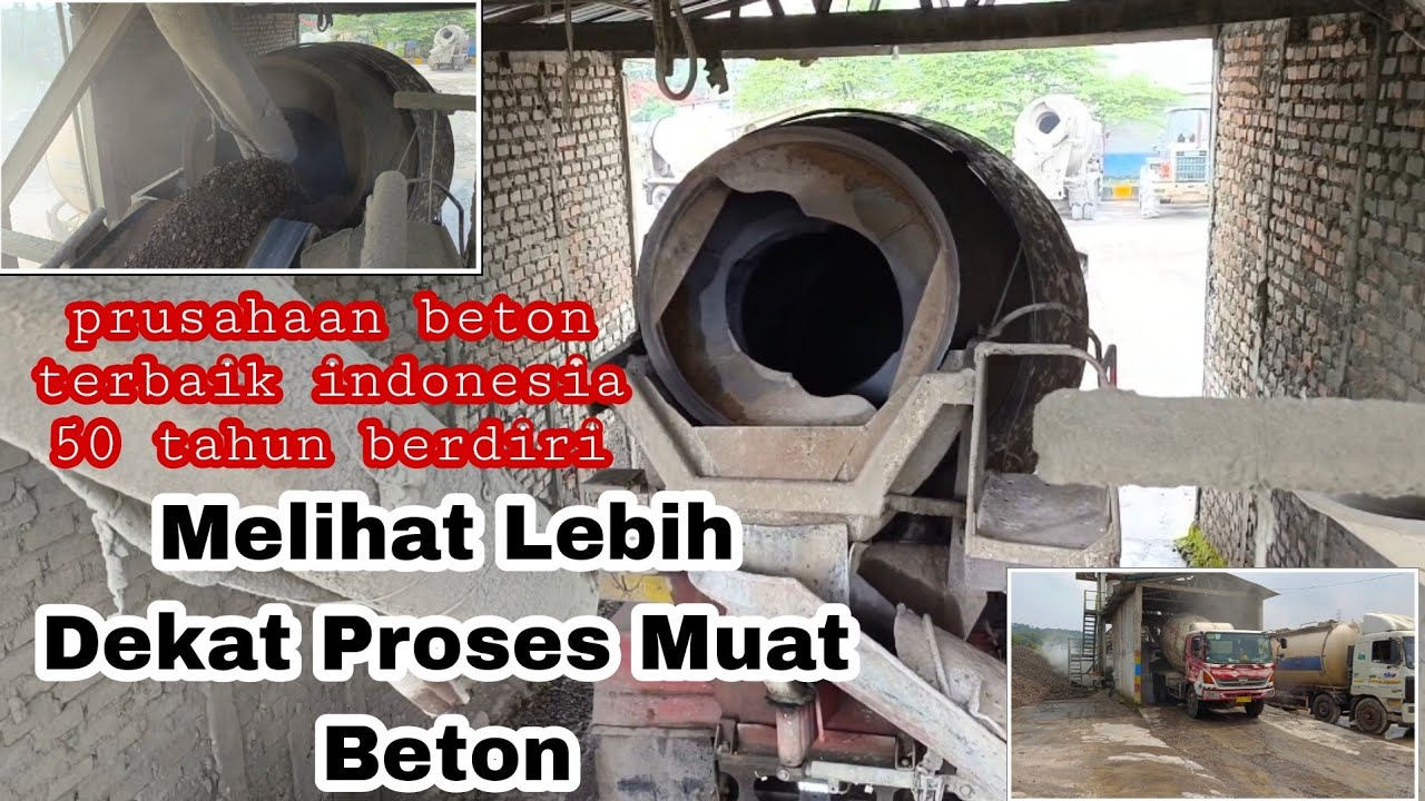 TERNYATA BEGINI CARA LOADING BETON / DRY MIX KE TRUK MOLEN part2