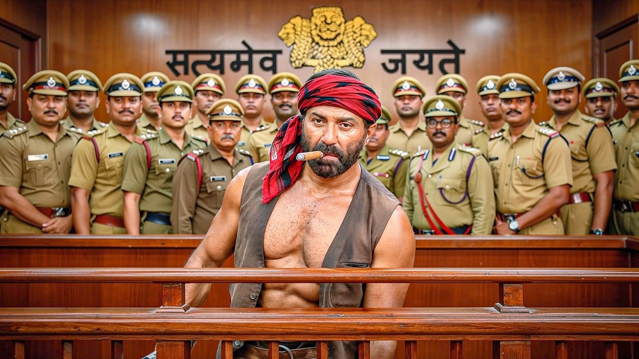 शेर को पिंजरे में बंद करना तुम जैसे कुत्तों के बस की बात नहीं है।Sunny Deol Ka Action Blockbuster