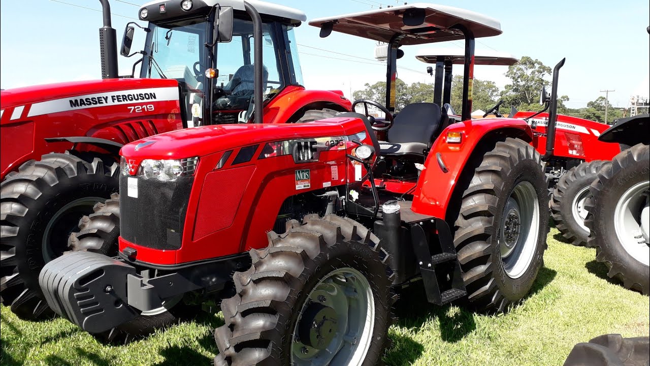 MF 4275 Tração Elétrica um dos últimos Show Rural Coopavel 